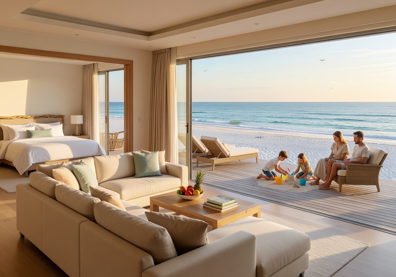 Family Beachfront Suite